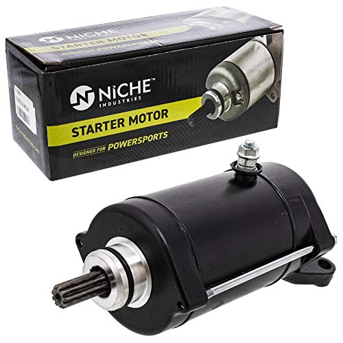 NICHE Starter Motor Assembly 63M-81800-00 High Torque for 1995-2008 Yamaha WaveRunner SUV1200 GP1200 WaveRaider 1100