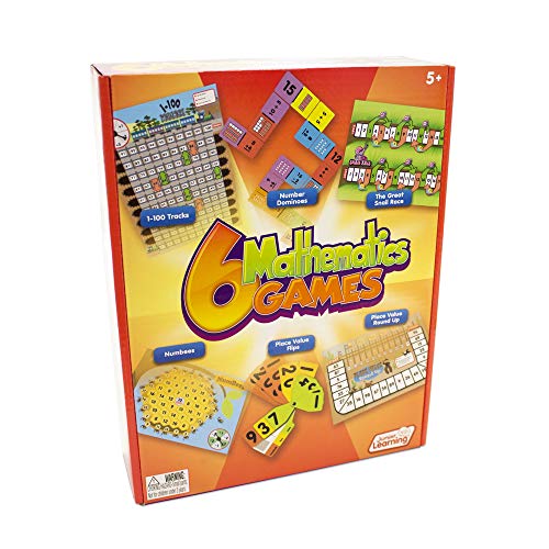 Junior Learning Different Mathematics Games Set of 6