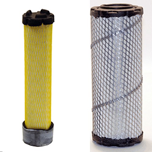 Wix 46438 Outer Air and 42985 Inner Air Filter Bundle, 1 each