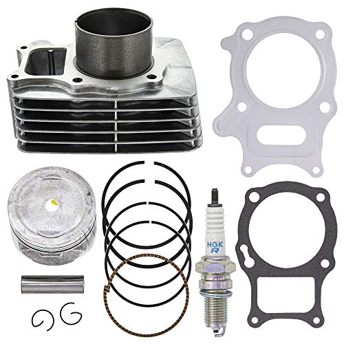 NICHE Cylinder Piston Gasket Kit for Honda Recon Sportrax TRX250 TE TN X