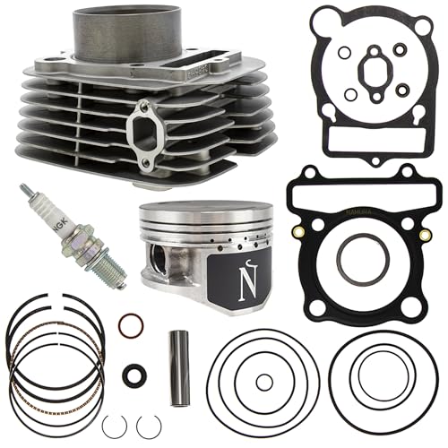 NICHE 348cc Engine Cylinder Namura Piston Gasket Top End Kit for Yamaha Big Bear Bruin Grizzly Raptor Warrior 350 55V-11633-00