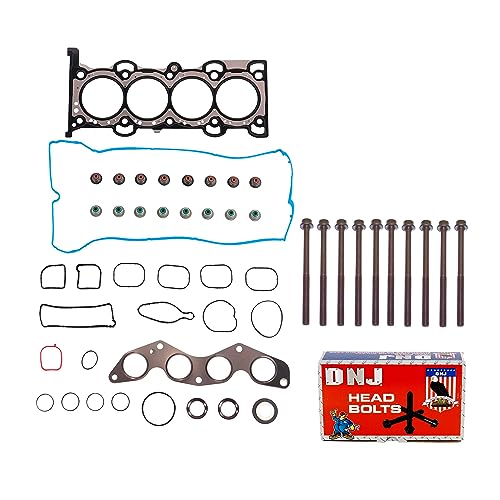 DNJ HGB4236 Cylinder Head Gasket Set with Head Bolt Kit for 2012-2017 Ford Focus 2.0L 1999cc 122cid L4 DOHC