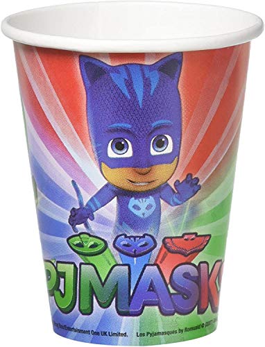 PJ Masks Paper Cups - 9 oz. Multicolor Pack of 8