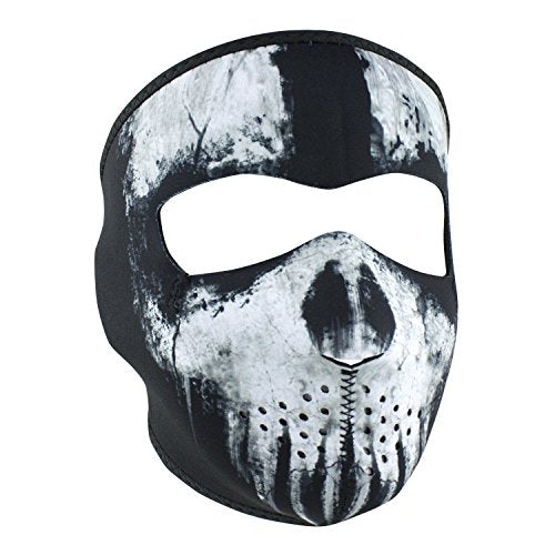 Zanheadgear Full Mask Neoprene Skull Ghost