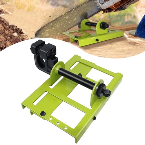 Zihvfzu Vertical Portable Chainsaw Wood Cutting Tool, Lumber Cutting Guide for Cutting Wooden Boards and Wood in Sawmill Factories