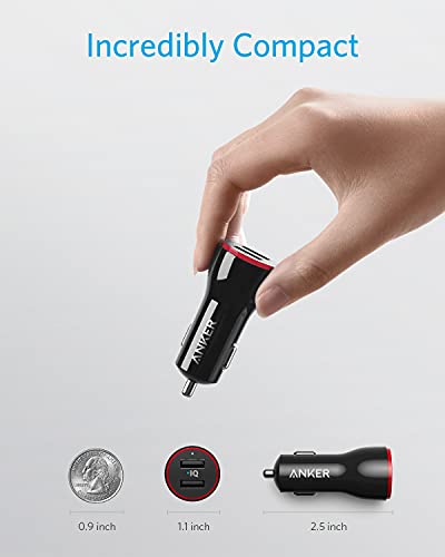 Anker Metal Dual USB Car Charger (24W, 4.8A)