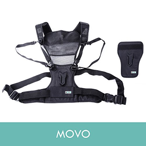 Movo Photo MB1000 Multi-Camera Carrying Vest with Side Holster (MB1000)