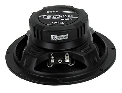 Boss NX654 Onyx 6.5in 400W 4-Way 4 Ohm Car Audio Speakers (2 Pairs)