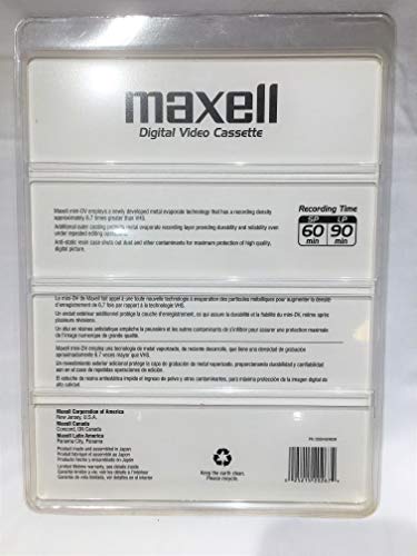 Maxell 8-Pack 60-Minute MiniDV Cassettes