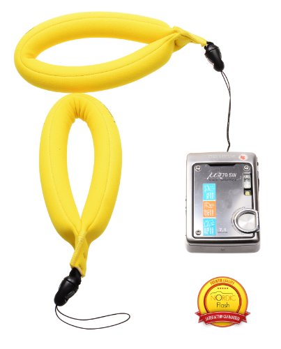 Nordic Flash Waterproof Camera Float (Pack of 2) - Bright Yellow