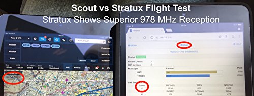 Stratux ADS-B Dual Band Receiver [Aviation Weather and Traffic], Internal WAAS GPS, AHRS, Battery Pack, Suction Mount, Antennas, SDR