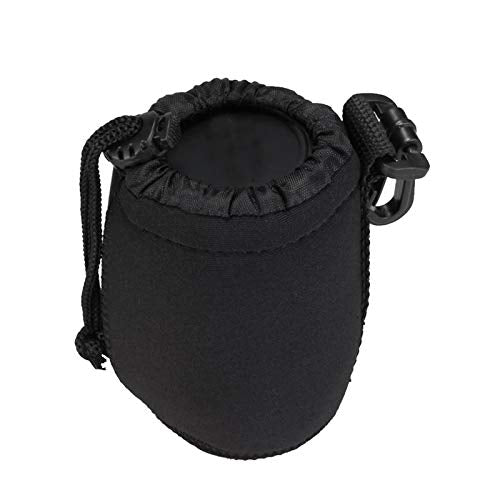 Selens Neoprene Lens Pouch (Small, Black) for Sony, Olympus & Panasonic DSLR Cameras