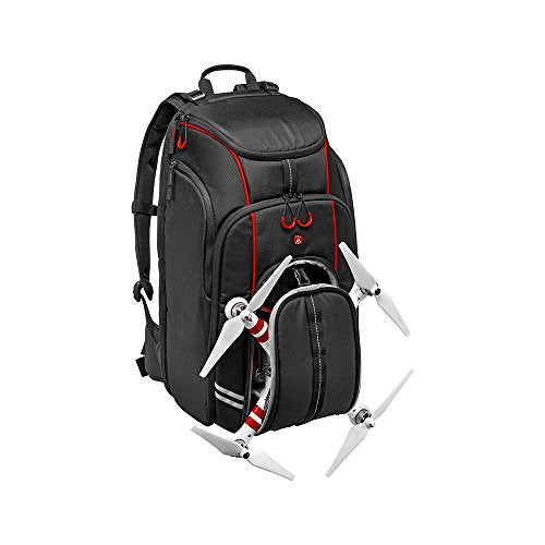 Manfrotto Professional Video Drone Backpack (MB BP-D1, Black) 22" x 13" x 19"