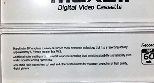 Maxell 8-Pack 60-Minute MiniDV Cassettes