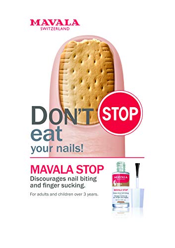 Mavala Stop Nail Polish Treatment | Deterrent (For Ages 3+) | 0.17 oz