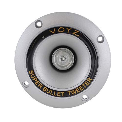 VOYZ 300W Max Power Speaker Tweeter with Aluminum Diaphragm, High Temp. Voice Coil - 4-8?, 1 Pair (2pcs) (PET-1919L)