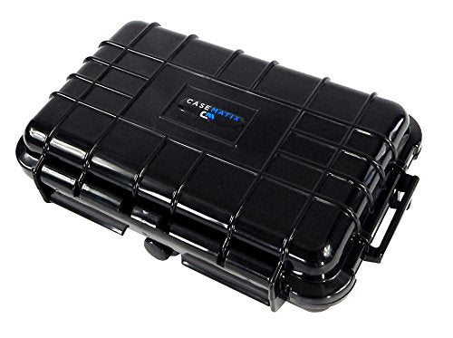 CASEMATIX Rugged Waterproof Case Compatible with Walabot DIY, DIY 2 and Cables (Case Only)