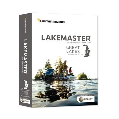 Humminbird LakeMaster Great Lakes Digital Chart (HCGL3) Micro Card with SD.