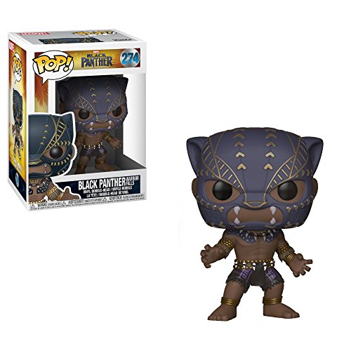 Funko POP! Marvel Black Panther Movie – Warrior Falls Black Panther Collectible Figure (368)