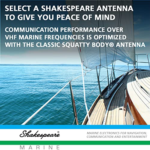 Shakespeare 36" Stainless Steel Low-Profile VHF Antenna (5215)