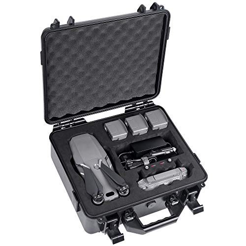 Smarty Hard Carrying Case for DJI Mavic 2 Pro/Zoom Fly More Combo (Upgrade Edition) – Waterproof Storage for Drone and Accessories