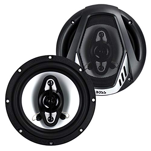 Boss NX654 Onyx 6.5in 400W 4-Way 4 Ohm Car Audio Speakers (2 Pairs)