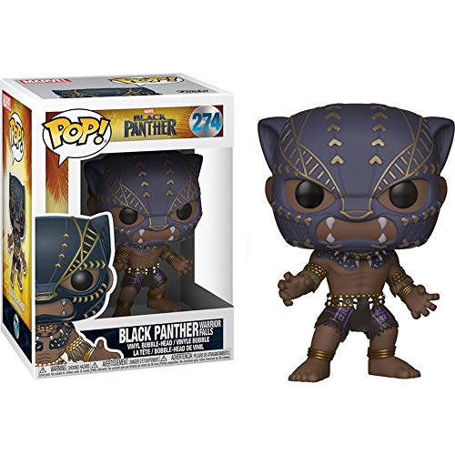 Funko POP! Marvel Black Panther Movie – Warrior Falls Black Panther Collectible Figure (368)