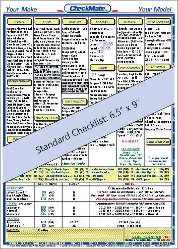 Piper PA-23 Aztec F 250 Standard-Size CheckMate (Airplane)