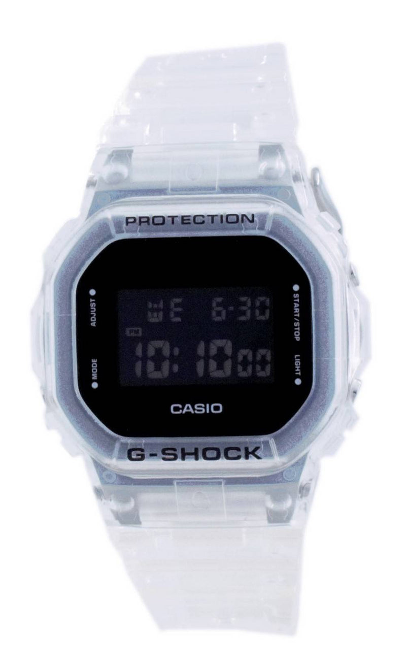 Casio G-Shock Skeleton Transparent Diver's Digital DW-5600SKE-7 DW5600SKE-7 200M Men's Watch