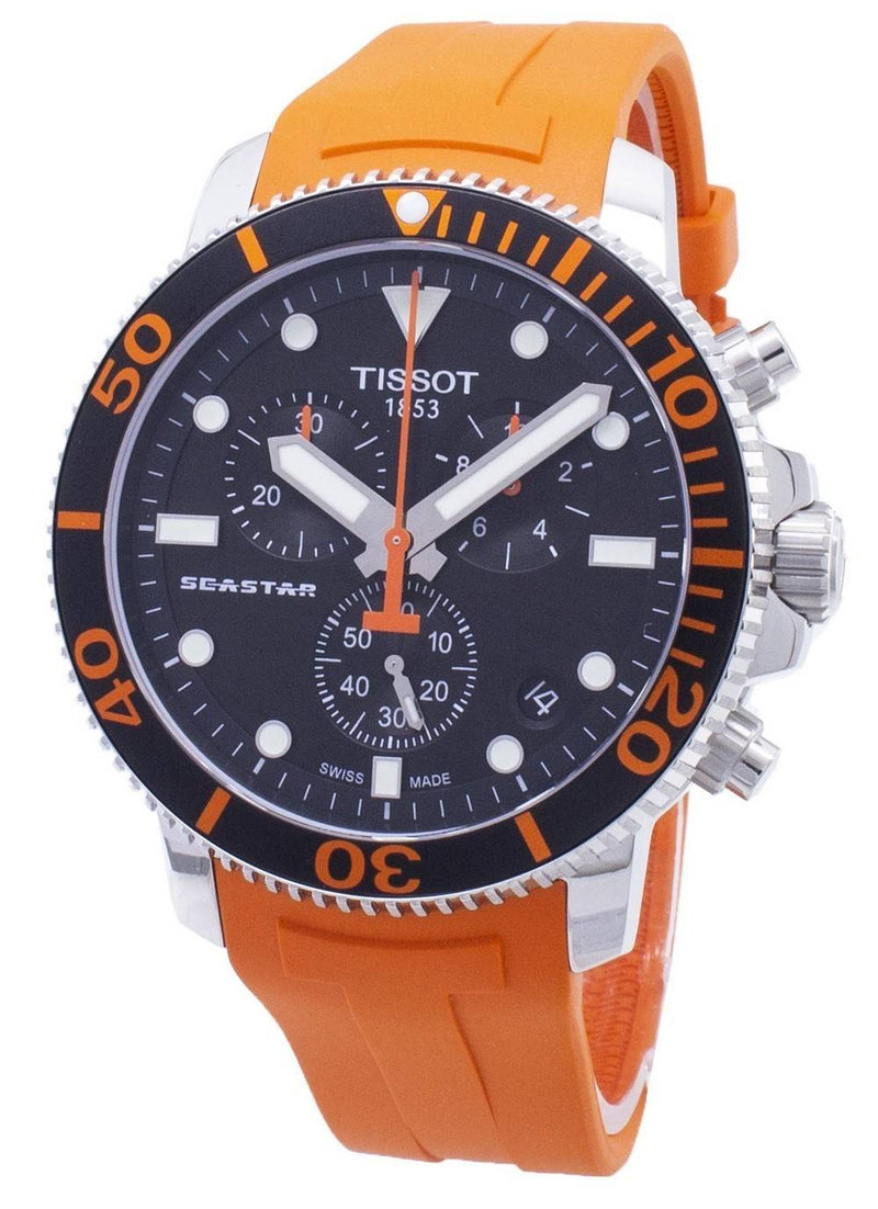 Tissot T-Sport Seastar 1000 T120.417.17.051.01 T1204171705101 Chronograph 300M Men's Watch